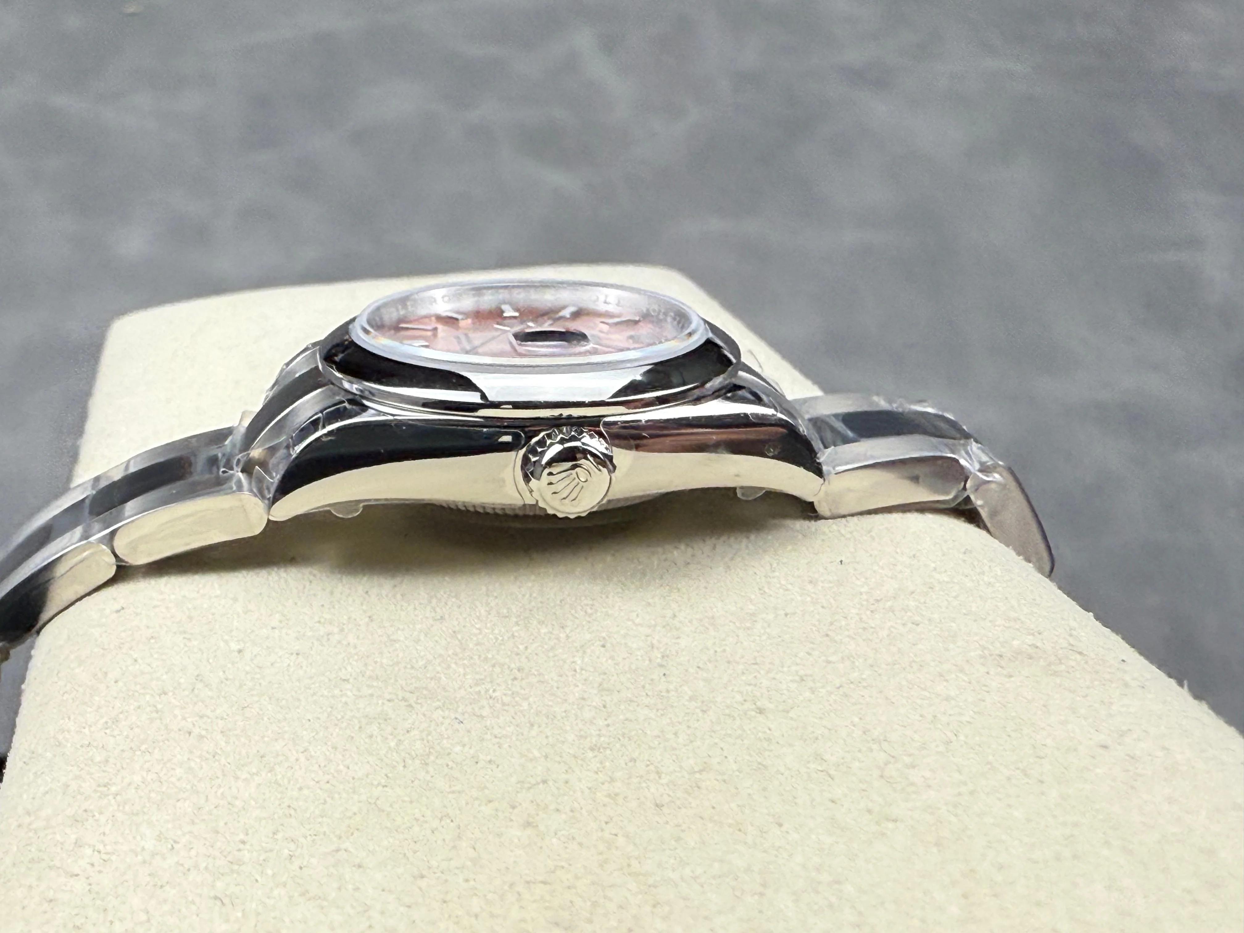 Rolex Day-Date 28mm Silver Pink