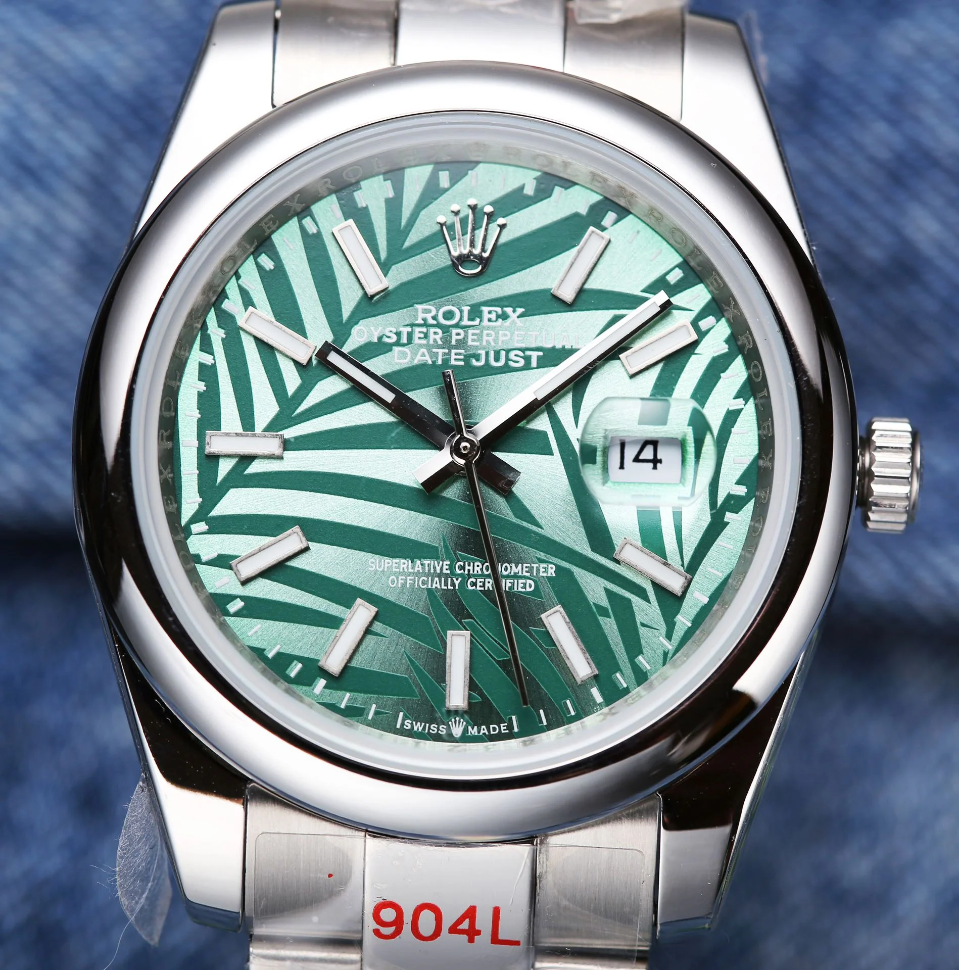 DATEJUST 41 STAINLESS STEEL CUSTOM GREEN DIAL