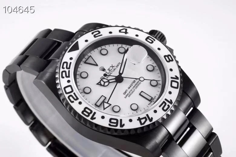 GMT-MASTER II BLACK WHITE DIAL