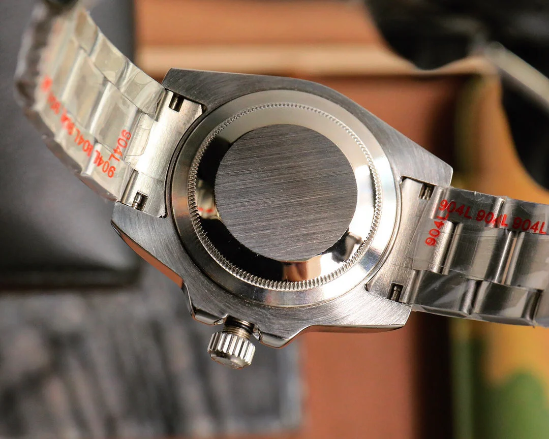 Rolex Blaken Submariner 40mm Silver Blue Stainless Steel