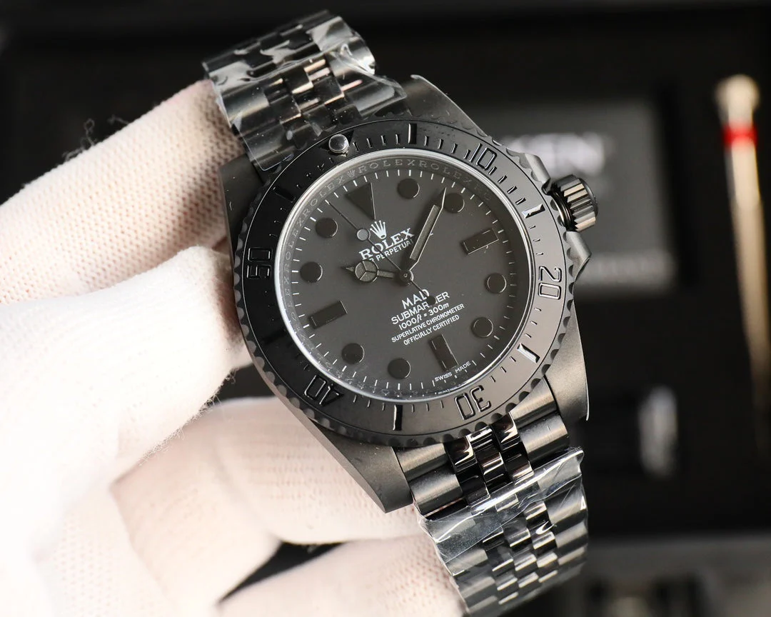 Rolex Blaken 40mm Black Dark Night