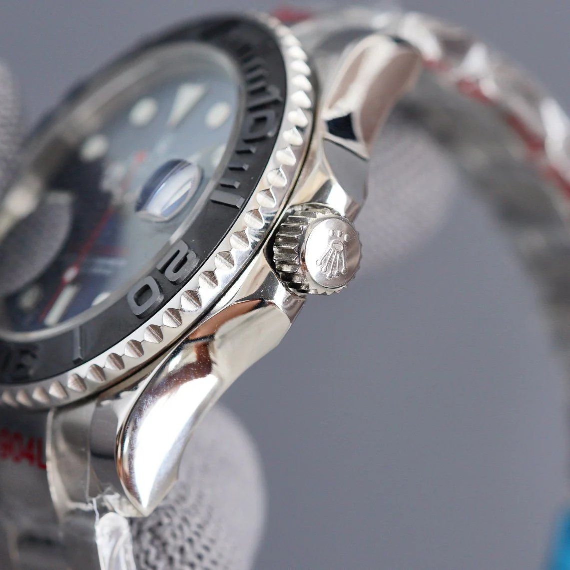 YACHT MASTER 40MM CERAMIC BEZEL BLACK DIAL