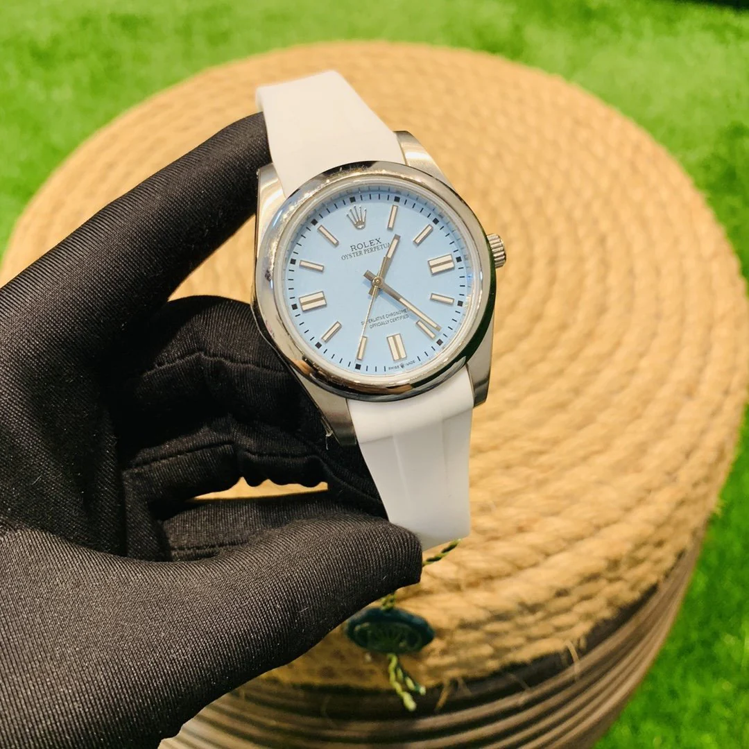 OYSTER PERPETUAL 41MM RUBBER STRAP