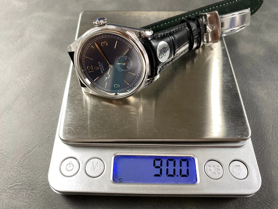 Rolex Perpetual 39mm Black Blue Dail