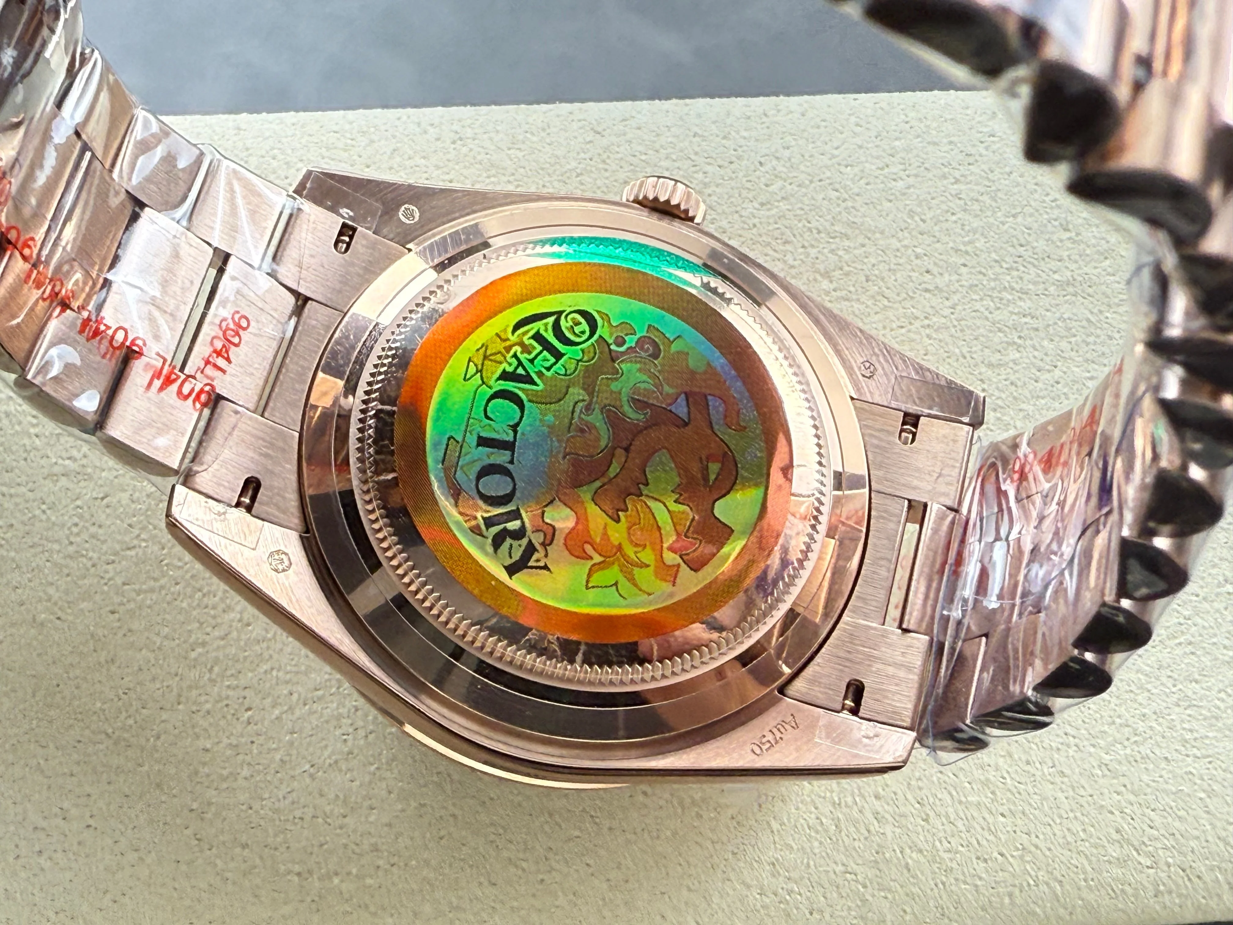 Rolex Day-Date 40mm Pink Gold Black