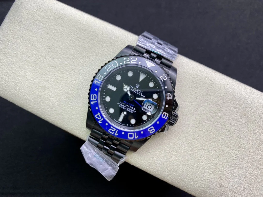 GMT-MASTER II BATMAN CUSTOM ALL BLACK