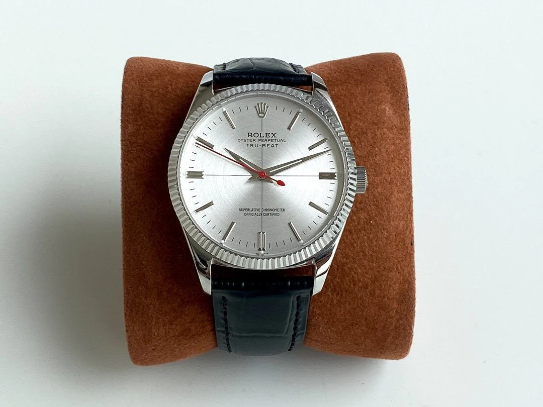 OYSTER PERPETUAL 41 STEEL CASE LEATHER