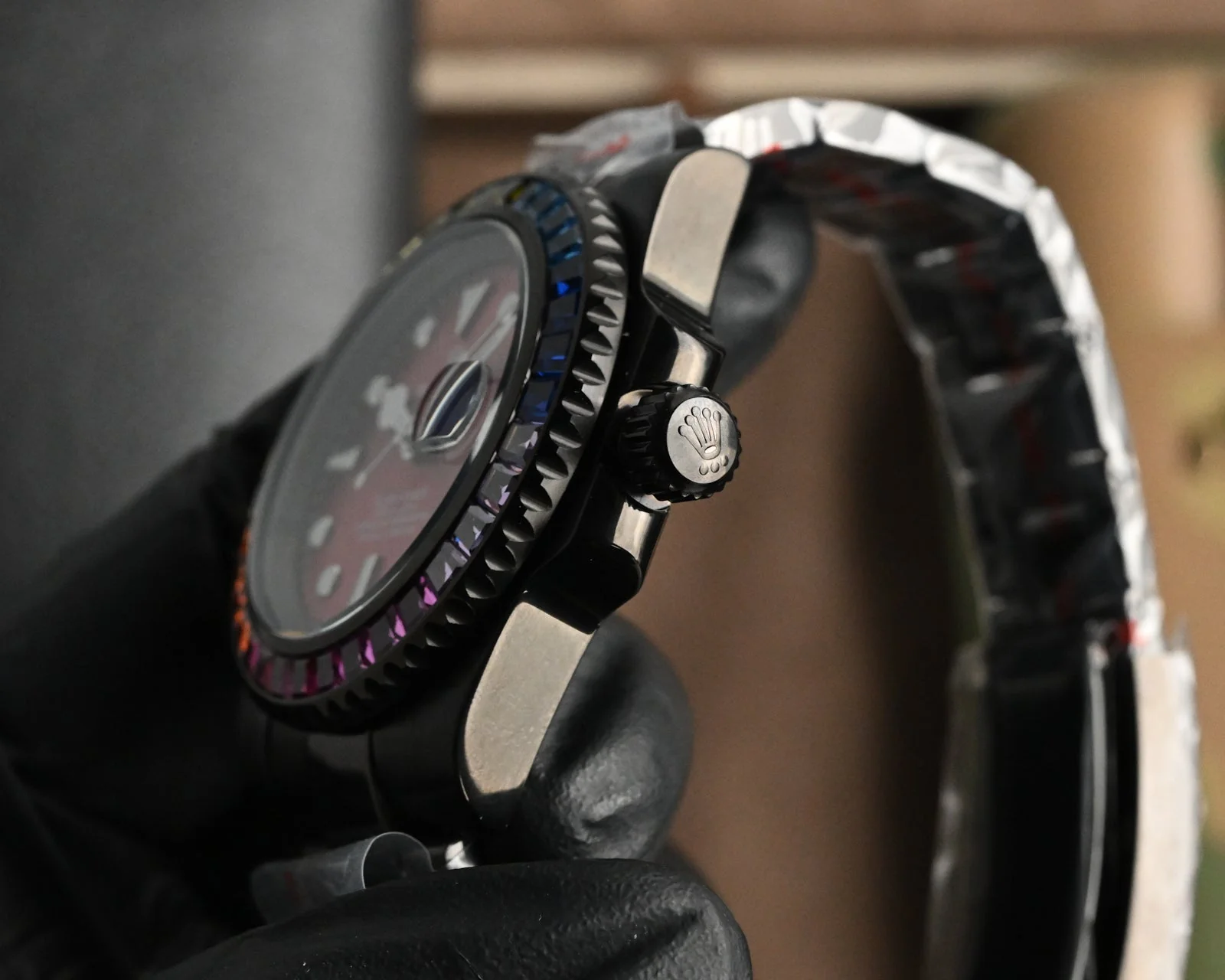 Rolex Submariner 40mm Black Red Dial