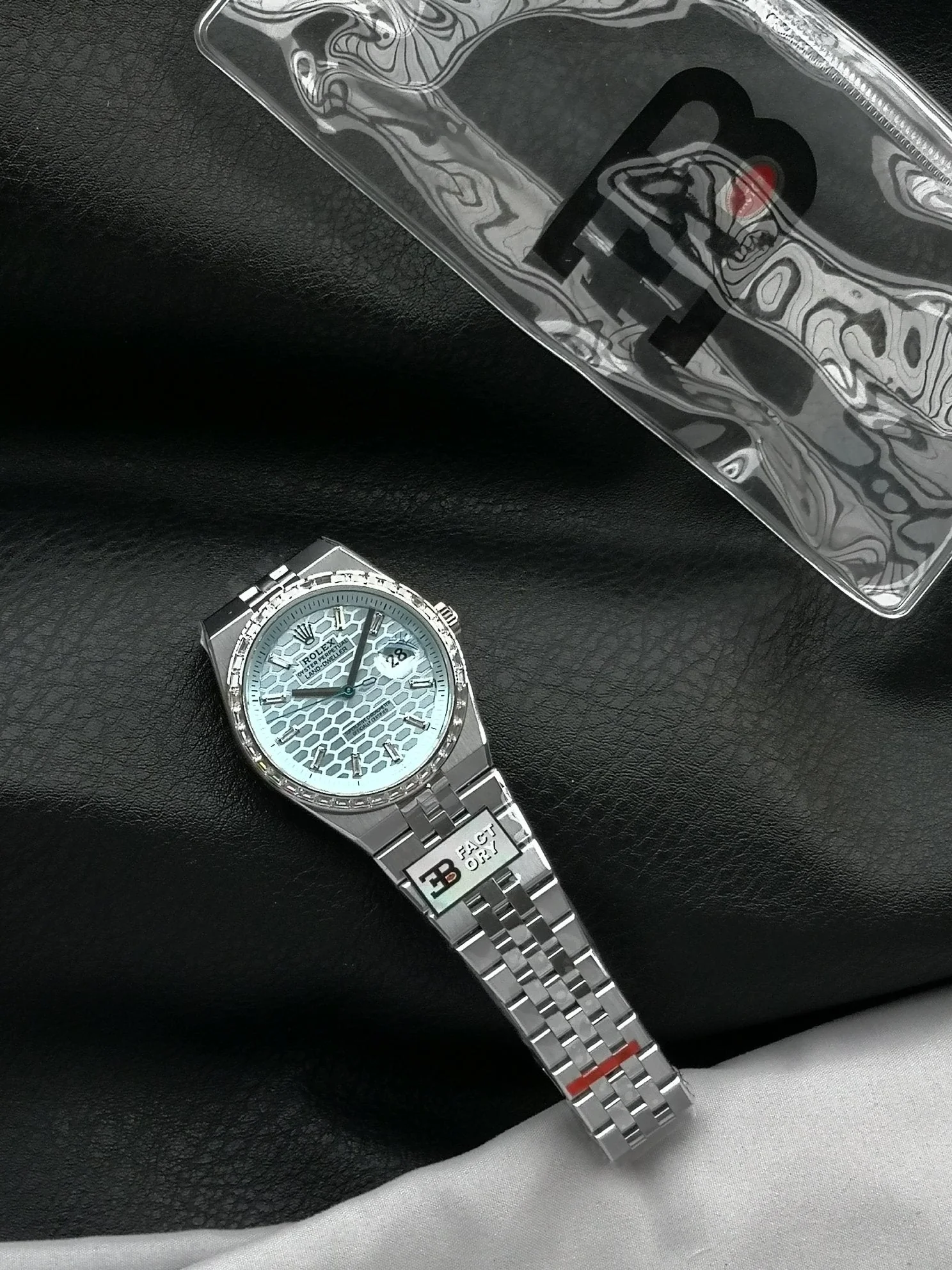 Rolex Land Dweller 40mm Silver Blue