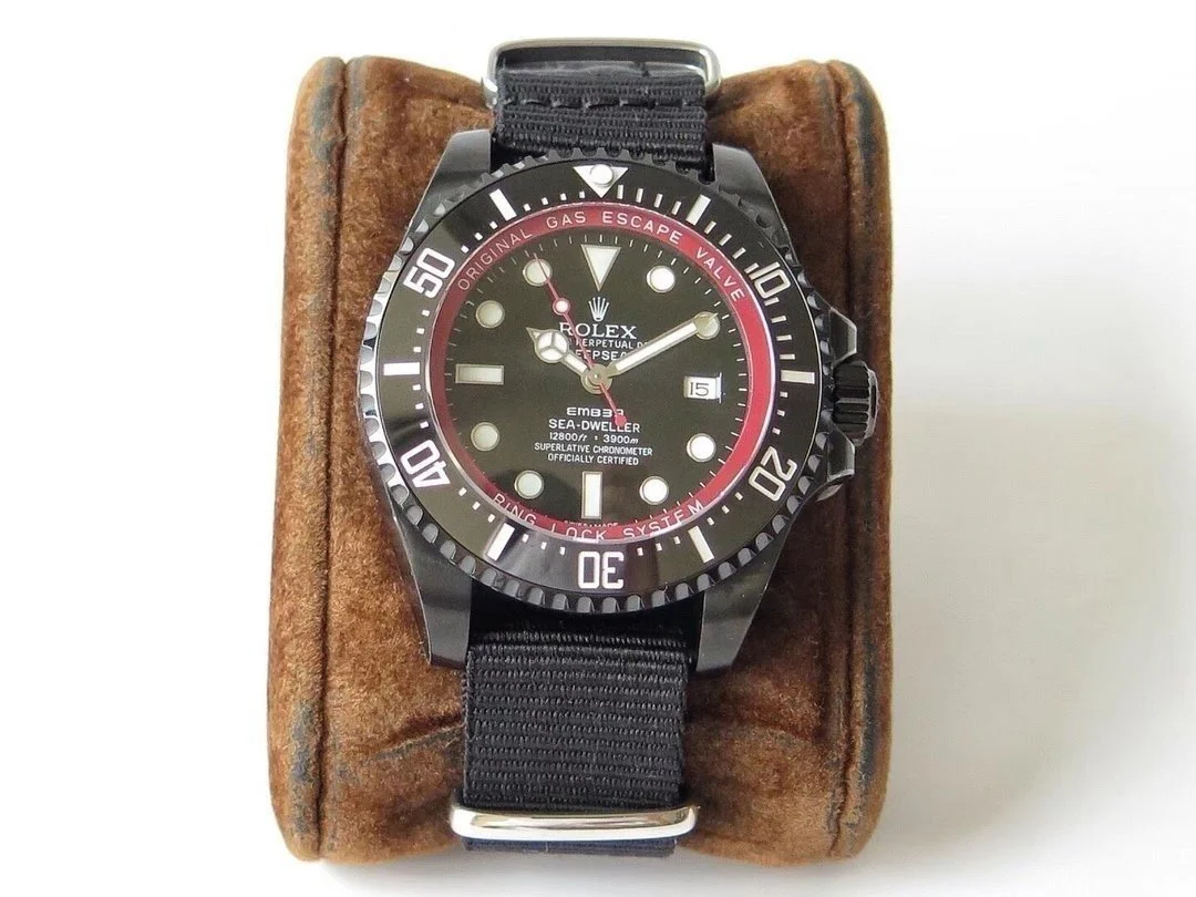 SEA-DWELLER DEEPSEA 44MM CUSTOM ALL BLACK BAMFORD TEXTILE