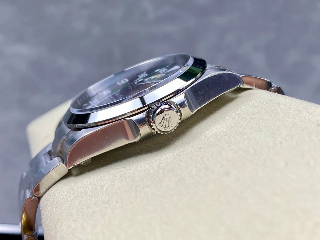 Rolex Air King 40mm Silver Black