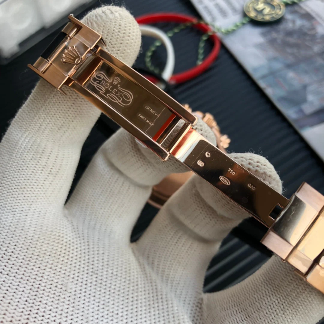 DAYTONA 40MM COPPER DIAL BLACK RUBBER STRAP