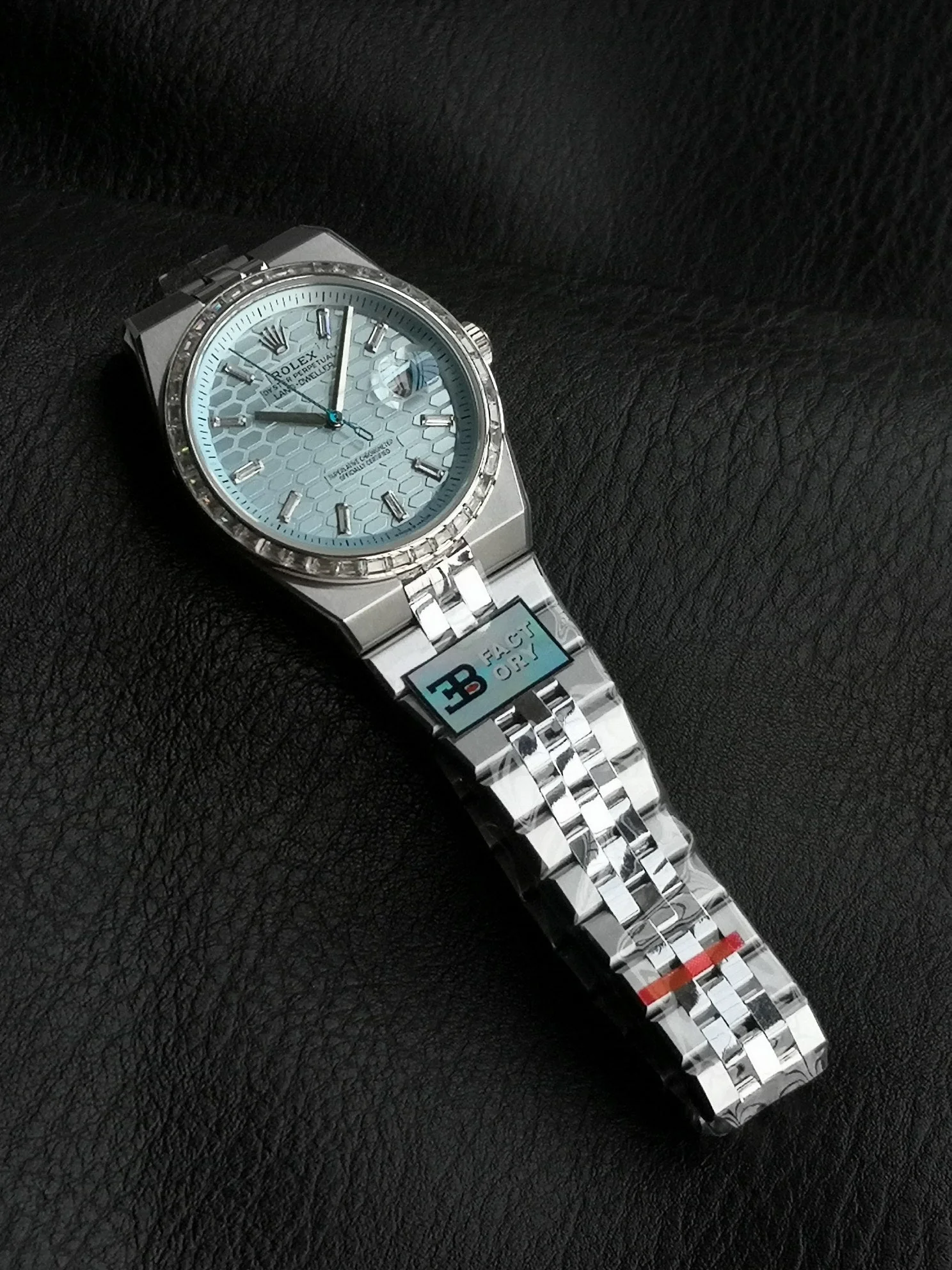 Rolex Land Dweller 40mm Silver Blue