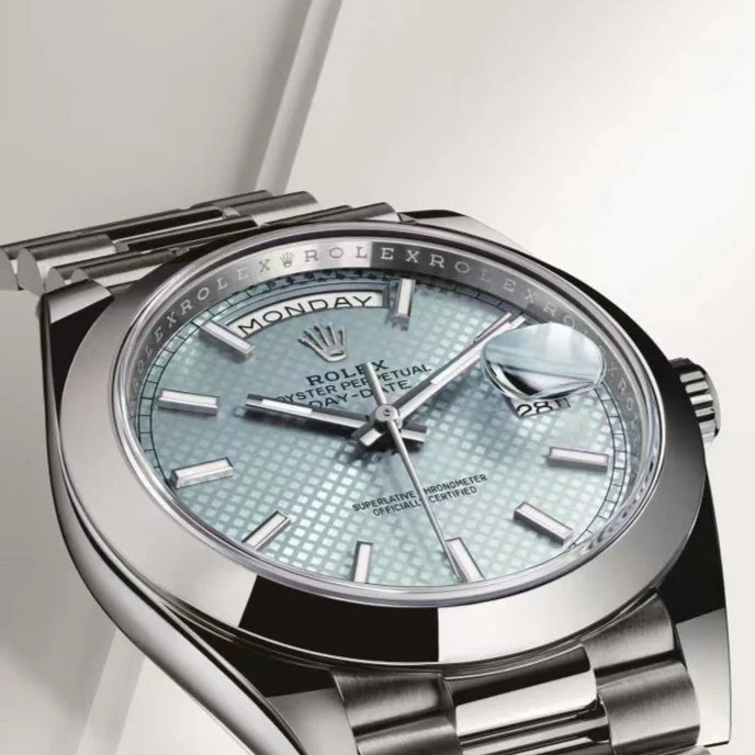 Rolex Datejust 41mm Silver Blue Dial