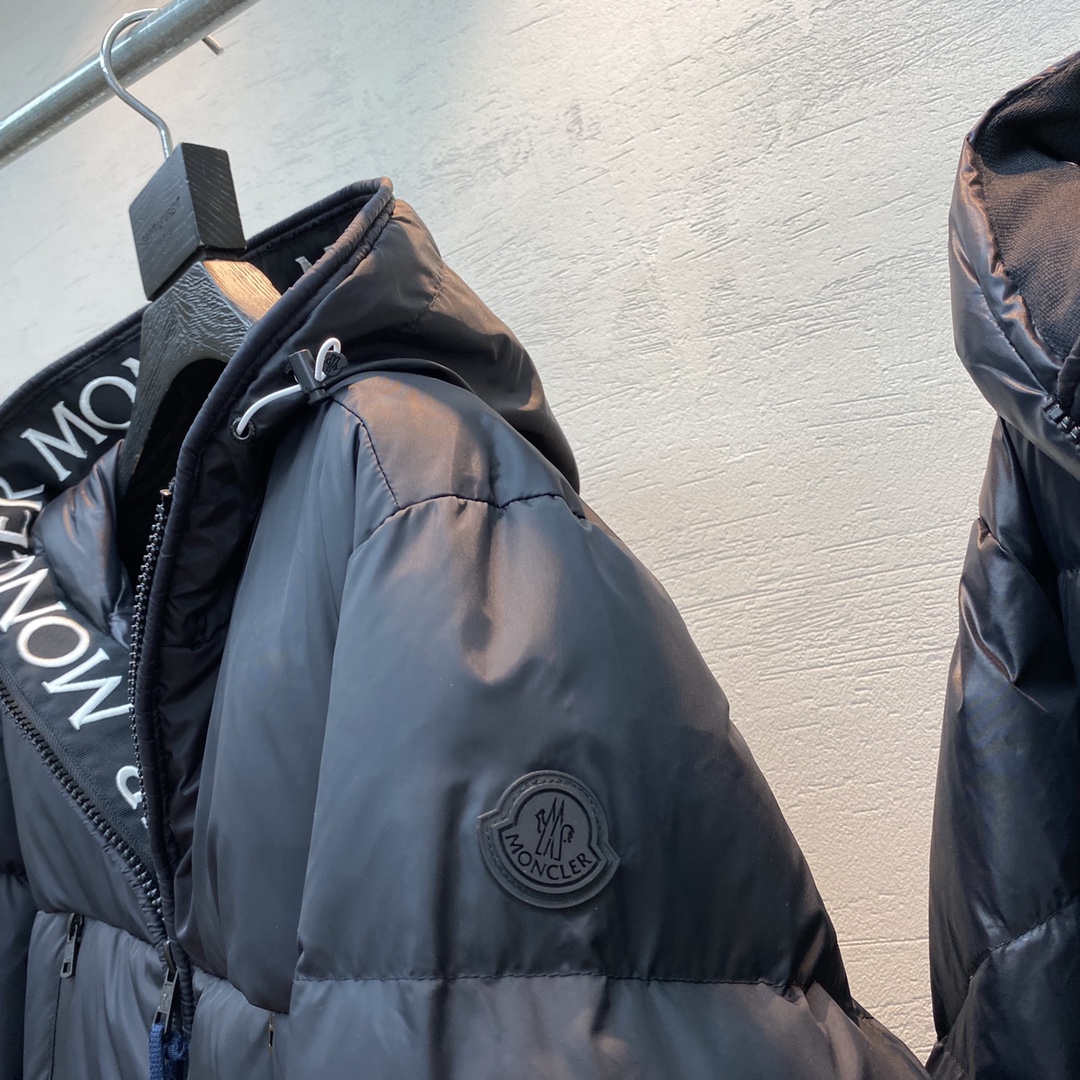 Moncler Black Down Montcla Jacket