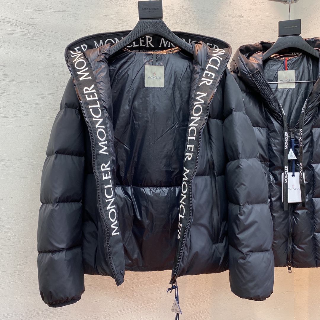 Moncler Black Down Montcla Jacket