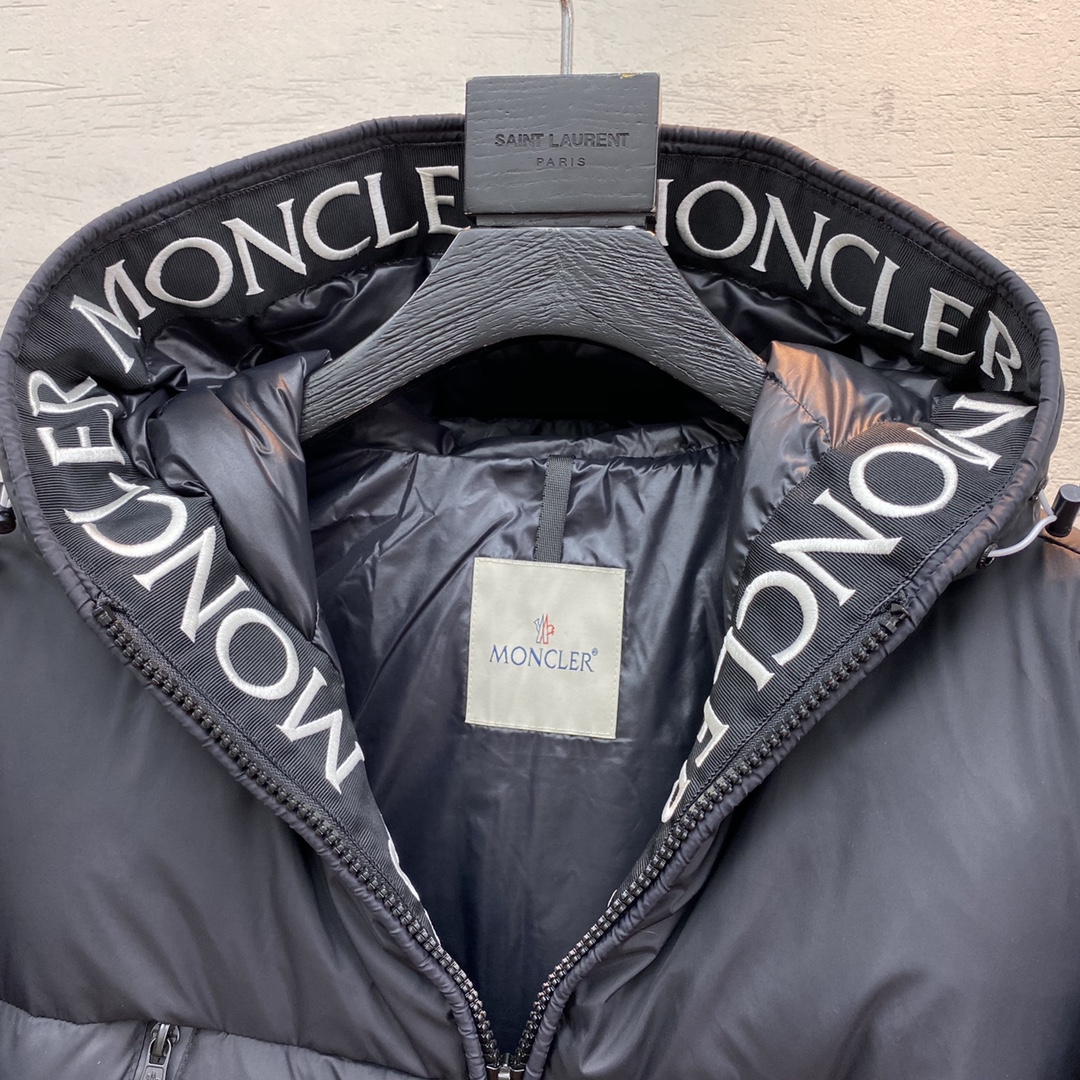 Moncler Black Down Montcla Jacket