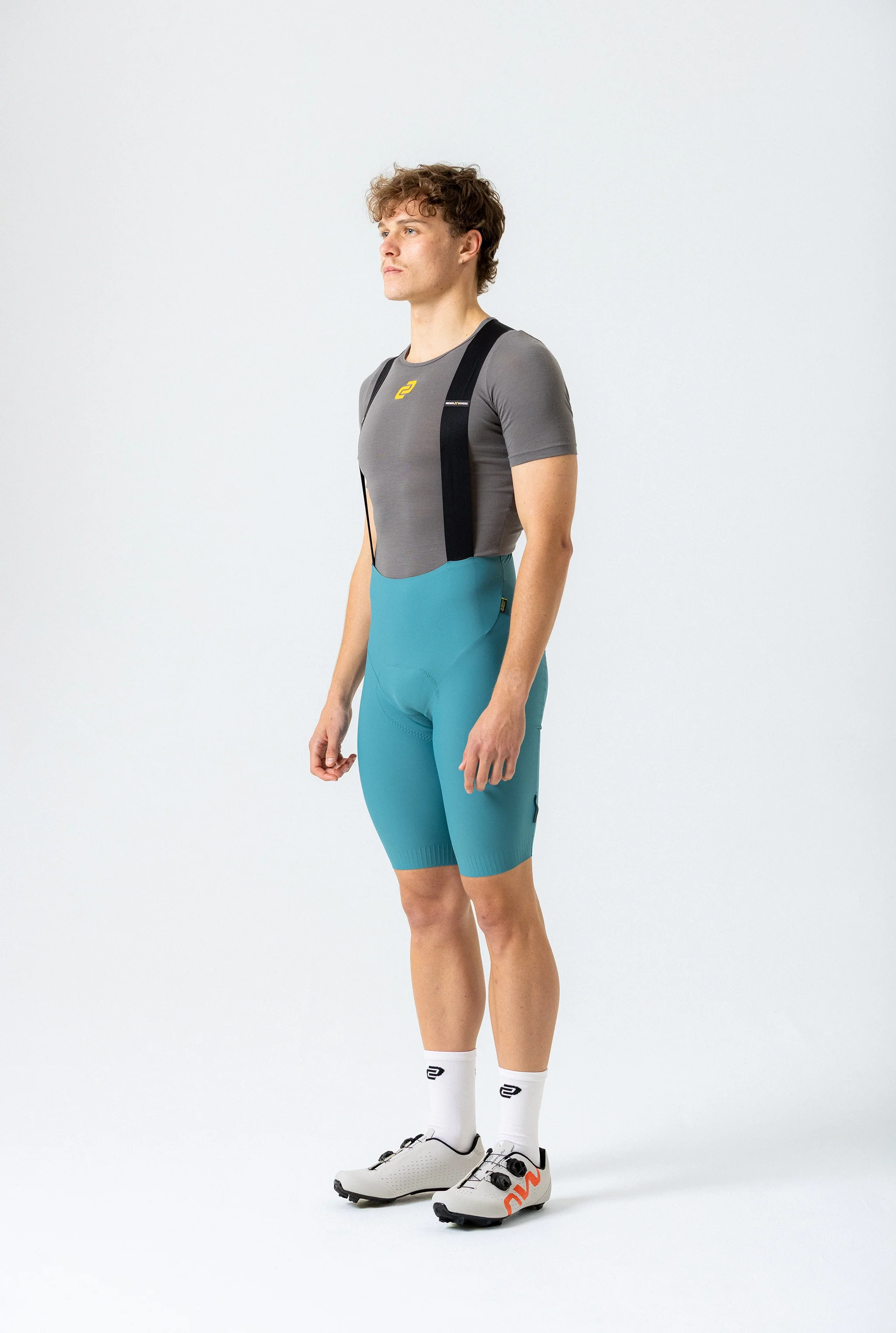 Men's Supremo Velocé Bib Shorts 2.0 (Dark Teal)
