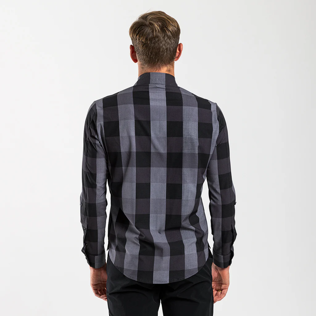 Men's Long Sleeve Adventure Shirt (Grey)