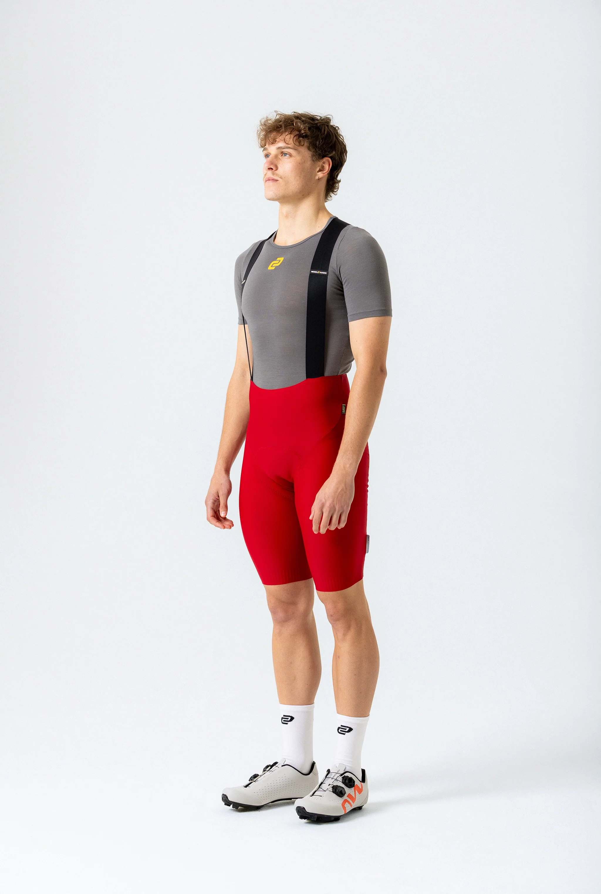 Men's Supremo Velocé Bib Shorts 2.0 (Red)