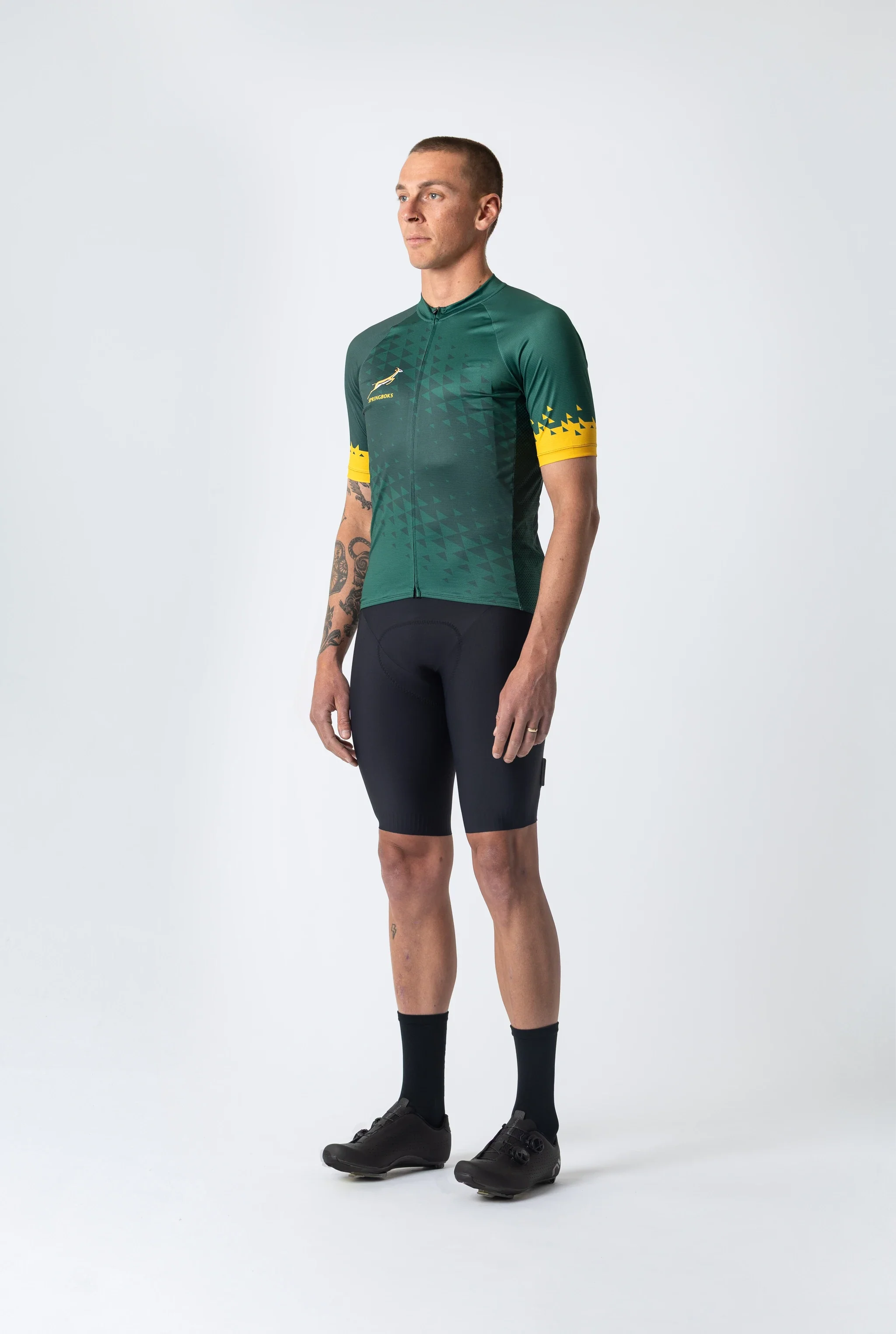 Men's Springboks Classic Fit Cycling Top