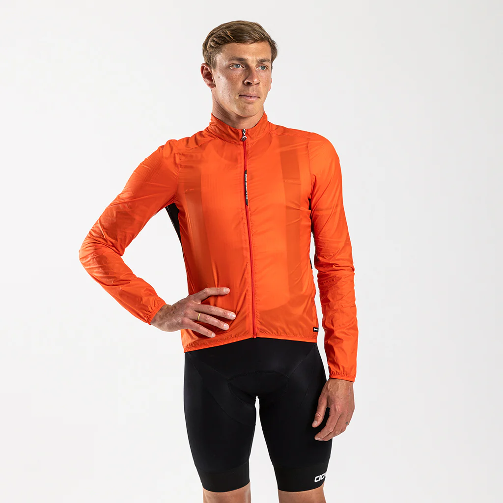 Men's Alto Corsa Windproof Jacket (Orange)