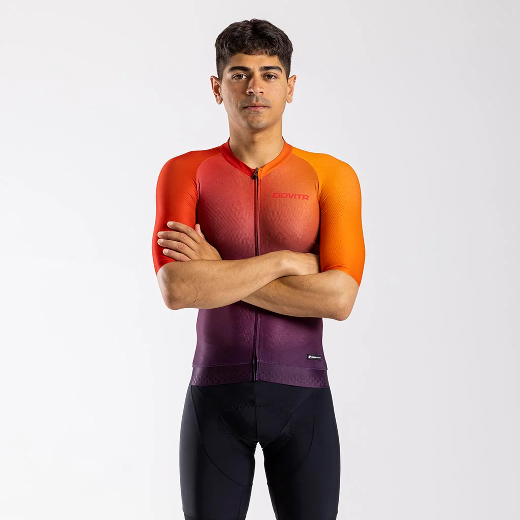 Men's Punto Corsa Race Fit 2.0 Jersey (Flame)