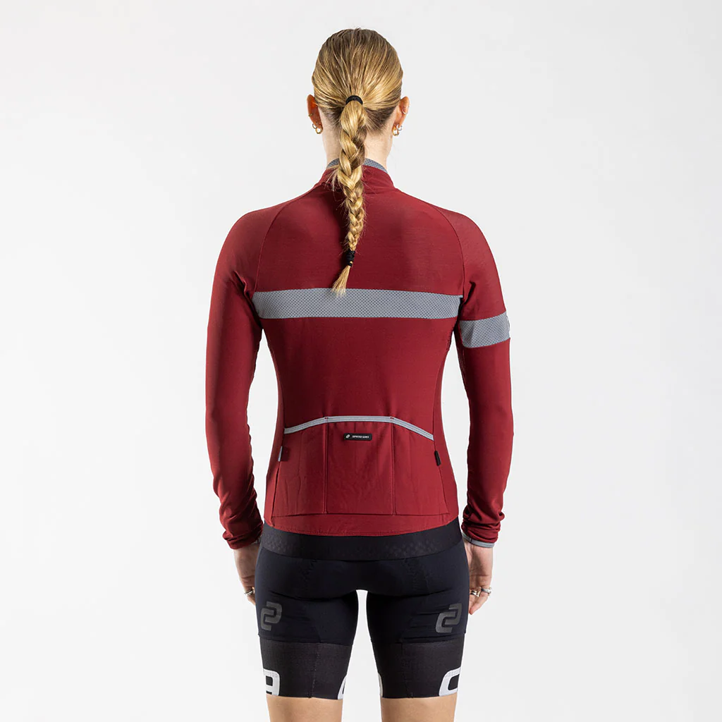 Women's Faro Cycling Jacket (Red)