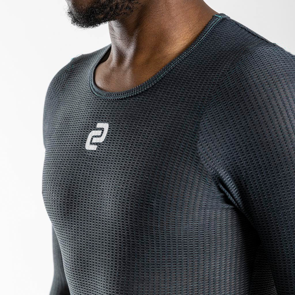Men's DriRelease Long Sleeve Baselayer (Charcoal II)