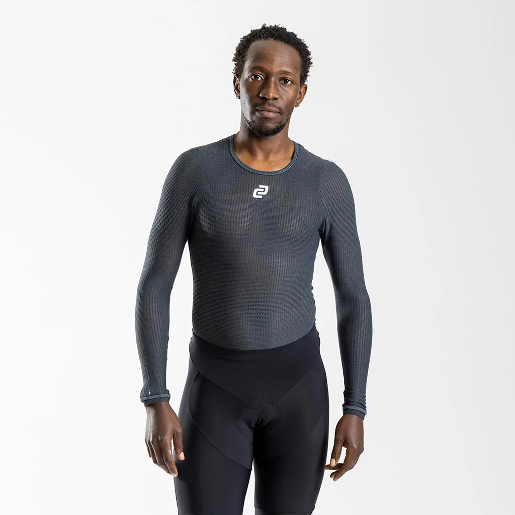 Men's DriRelease Long Sleeve Baselayer (Charcoal II)