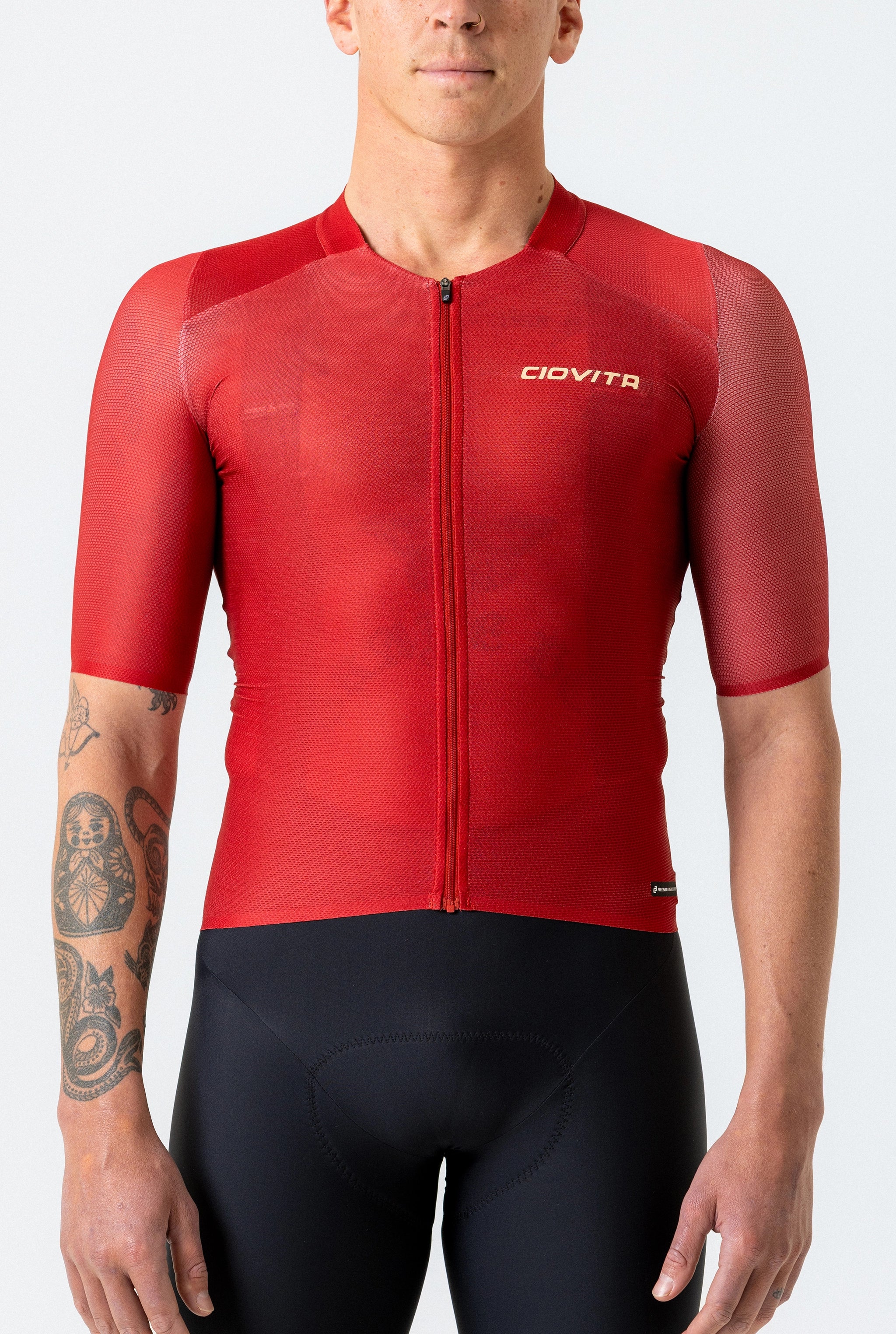 Men's Apex H1 Pro Fit Jersey (Blood Orange)