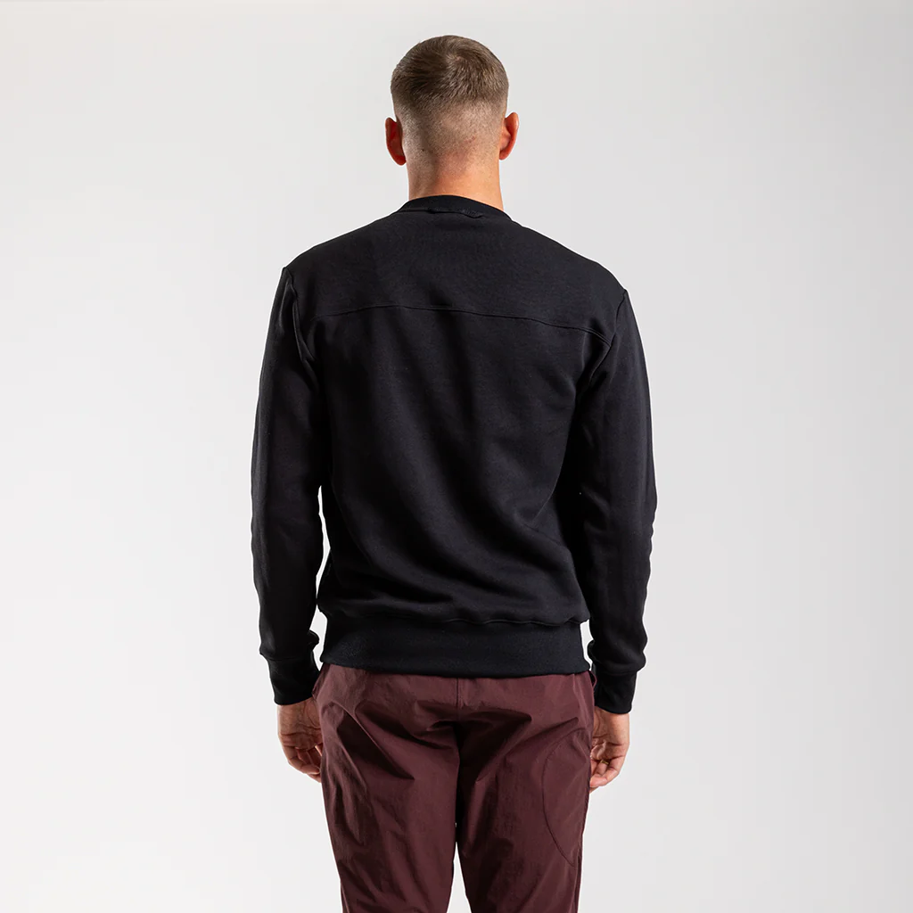 Men's Crew Neck Sweater (Black)