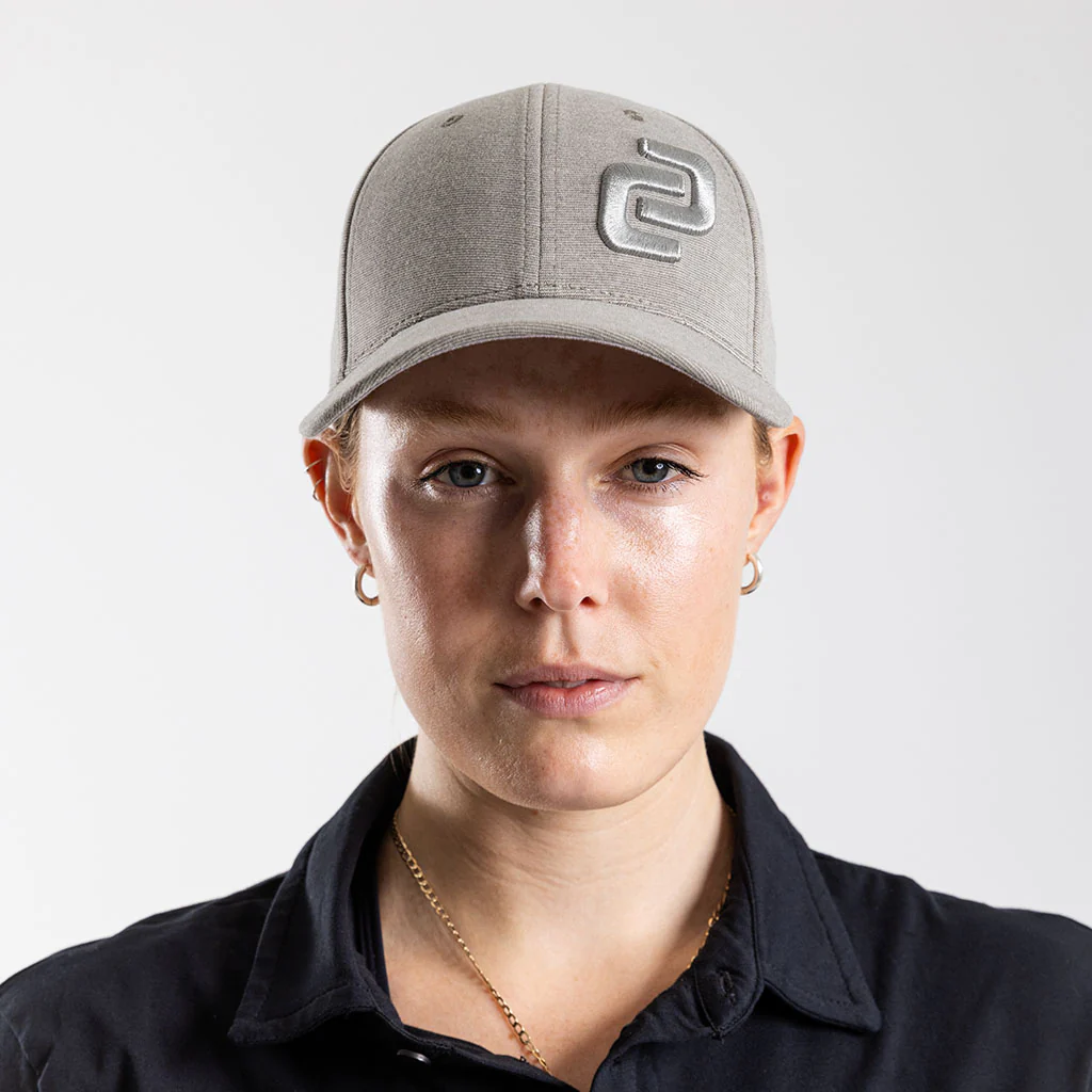 Curved Peak Adjustable Cap (Grey Melange)