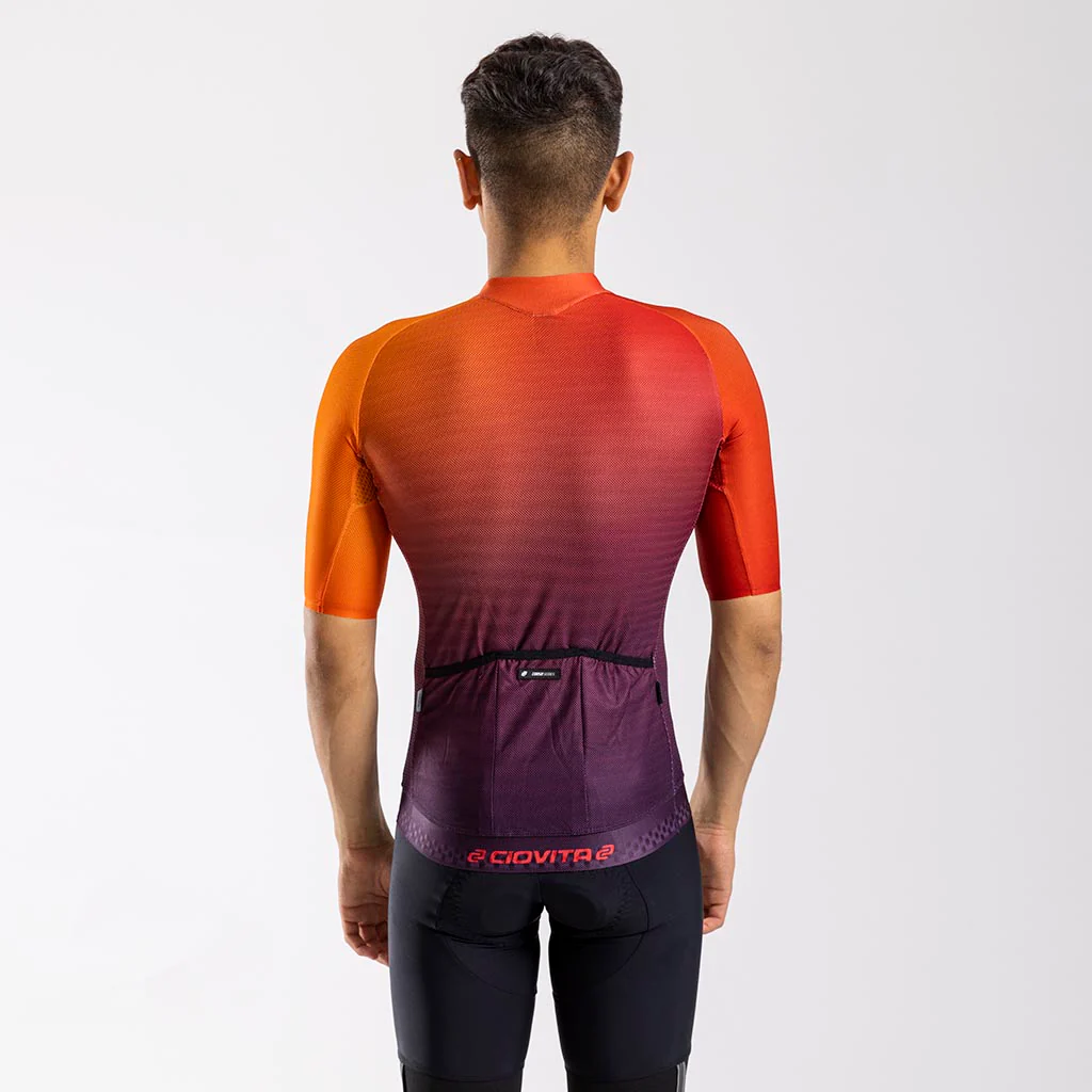 Men's Punto Corsa Race Fit 2.0 Jersey (Flame)