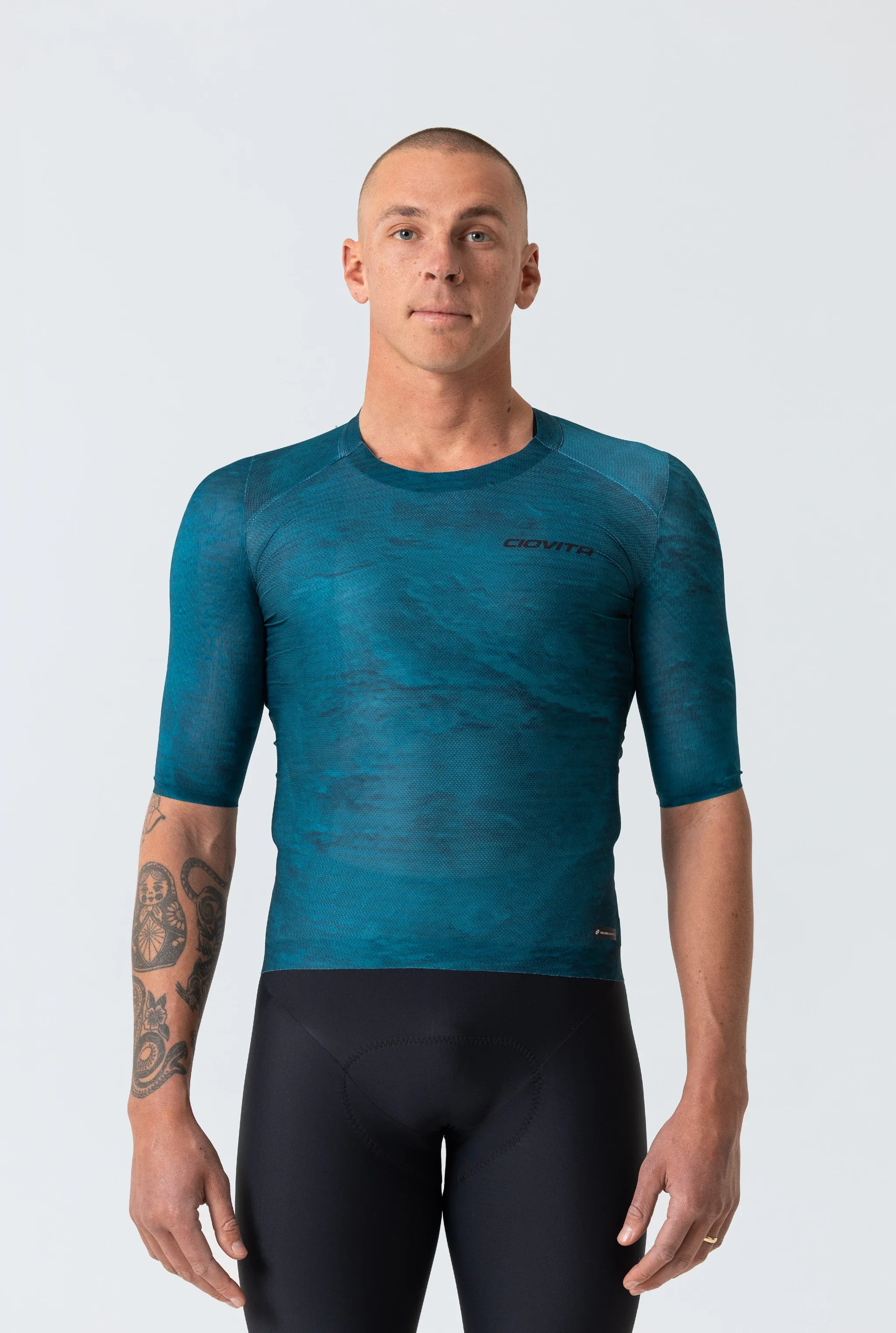 Men's Aeolis Zipperless Pro Fit Jersey (Petroleum)