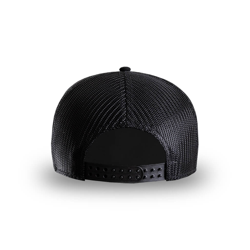 Flat Peak Trucker Cap (Grey Melange)