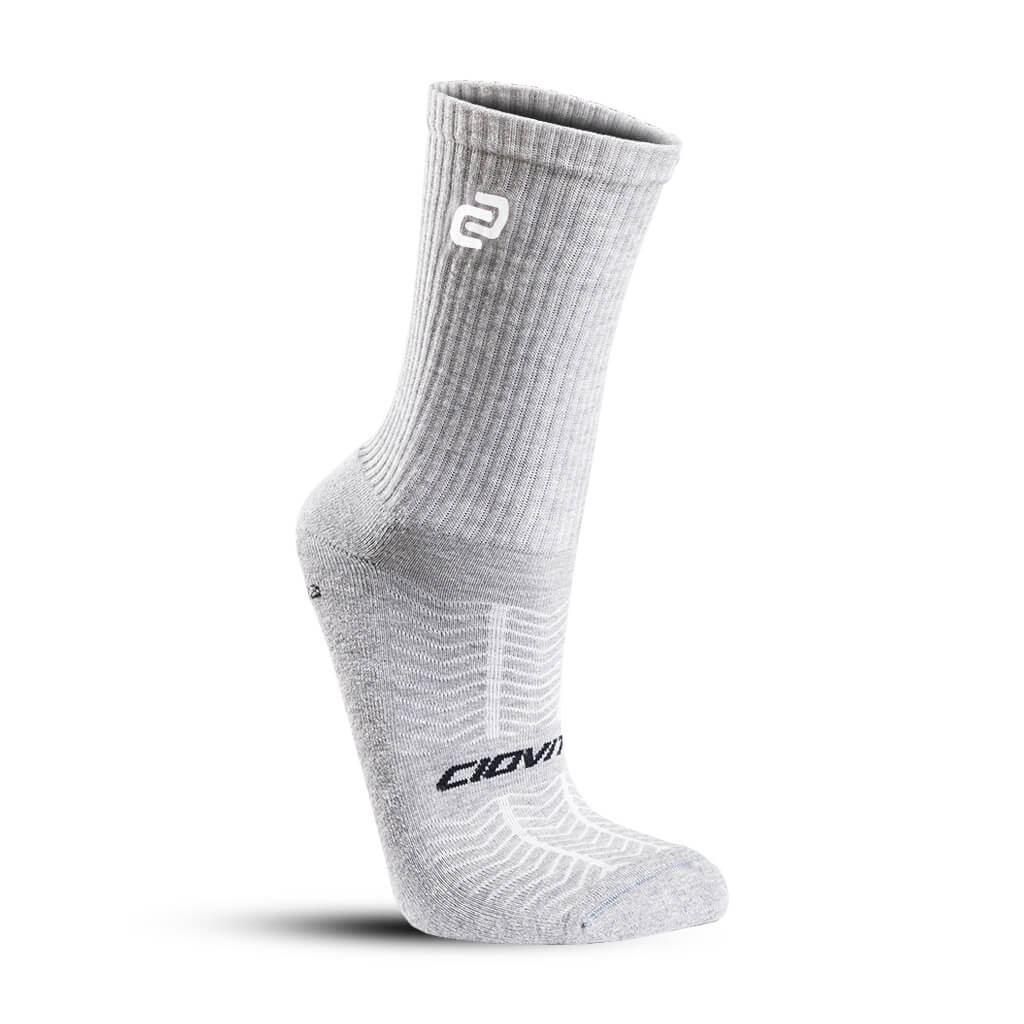 Cotton Off-Bike Socks (Grey Melange)