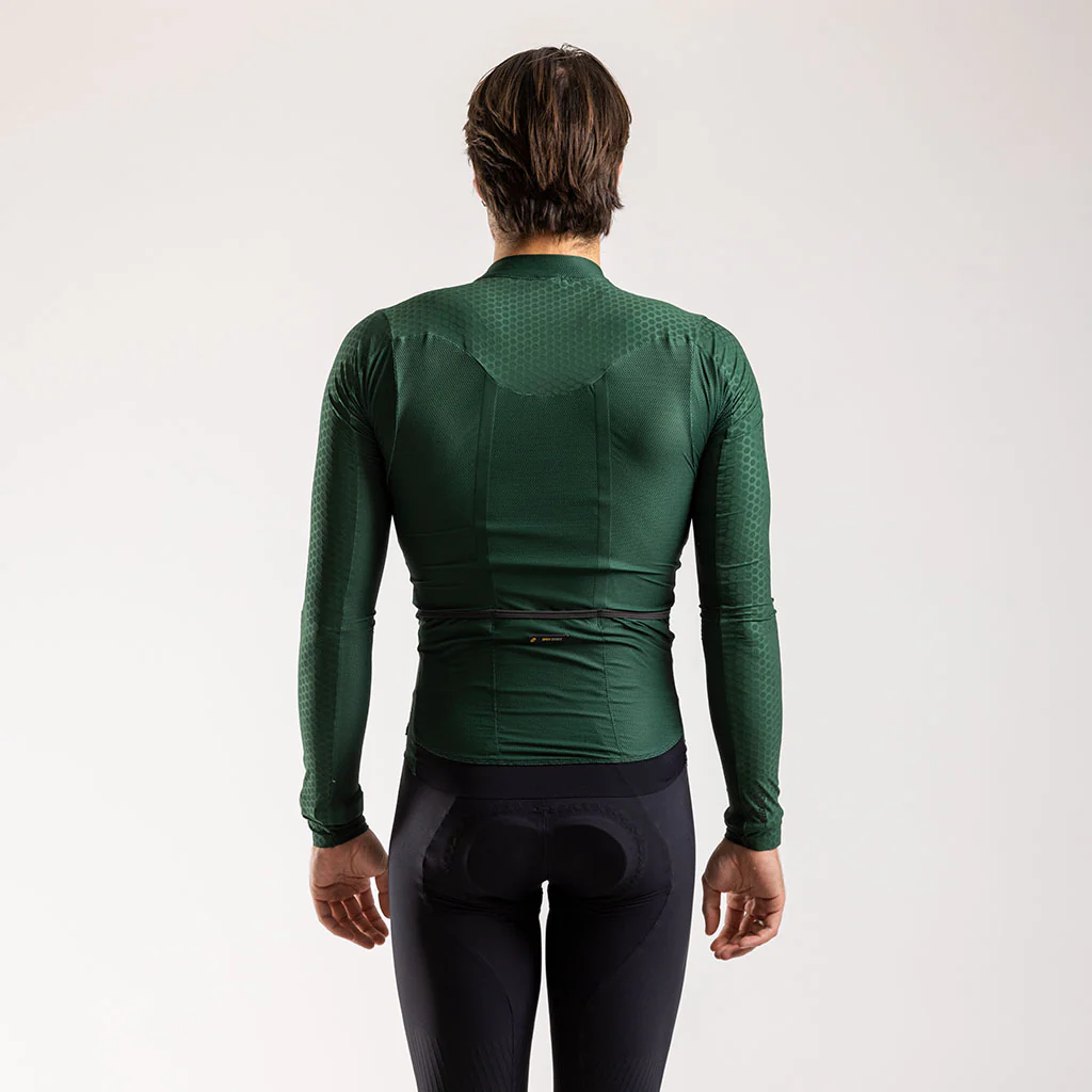 Men's Apex H1 Svelto Long Sleeve Jersey (Forest)