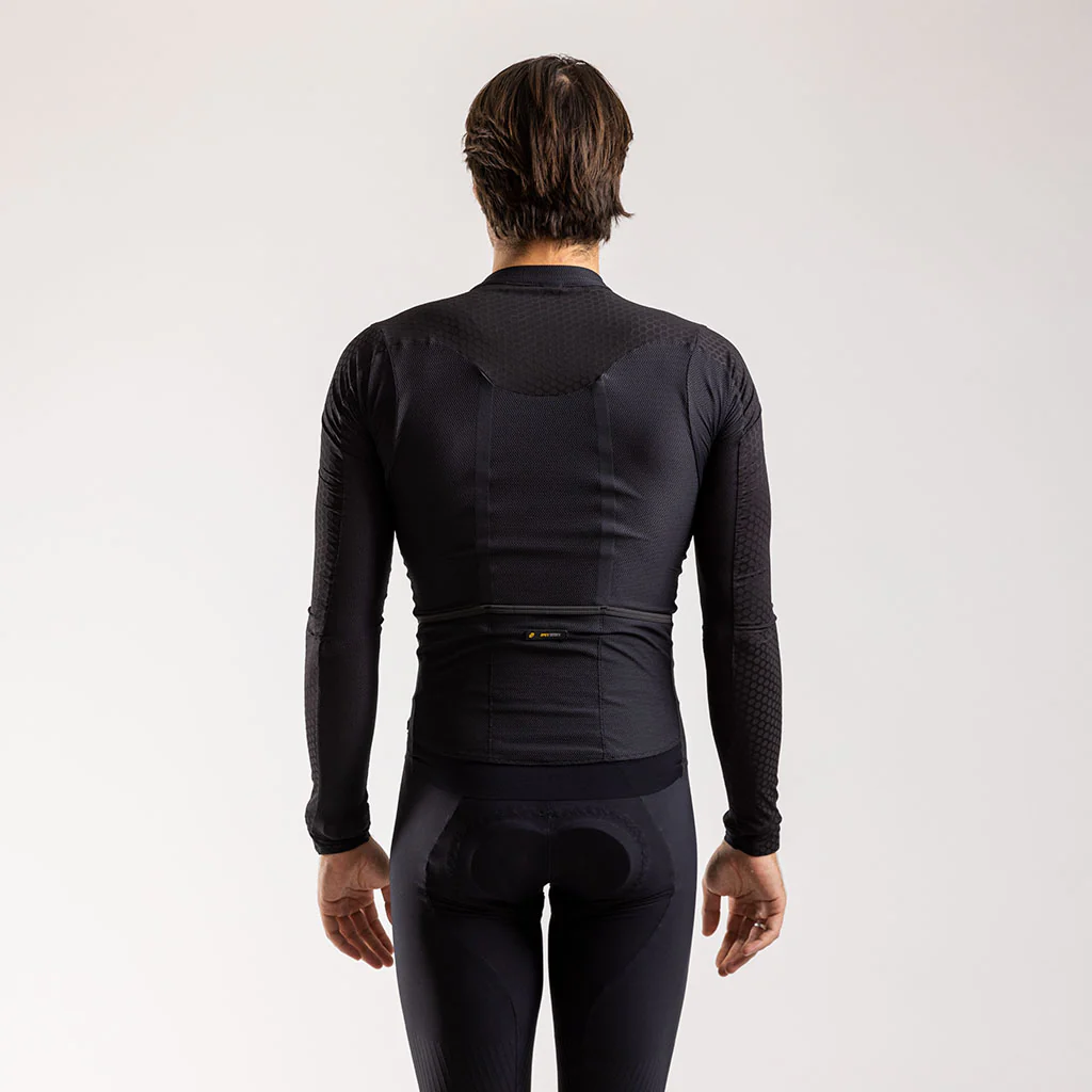 Men's Apex H1 Svelto Long Sleeve Jersey (Black)