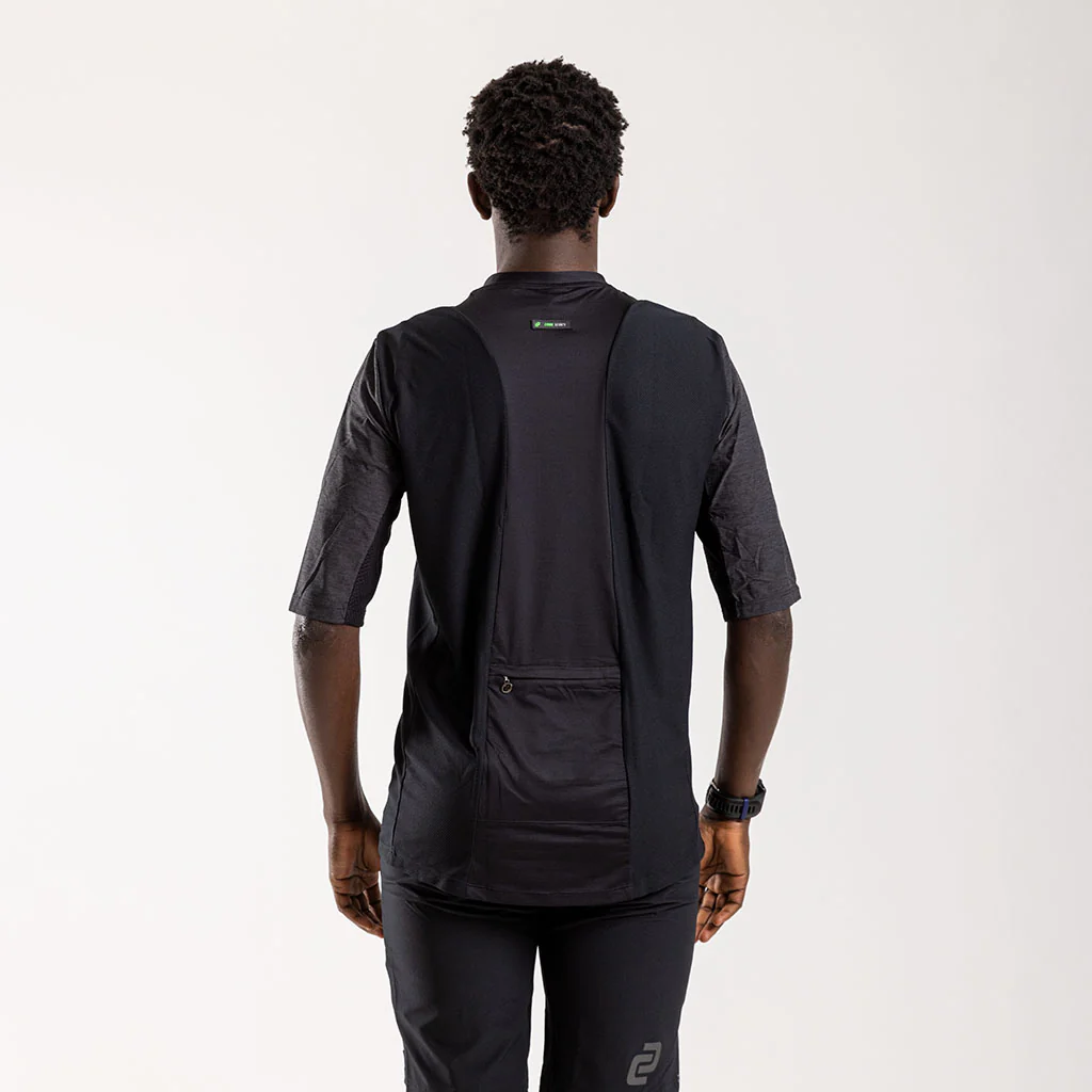 Men's Opera Short Sleeve Trail Tee (Charcoal)