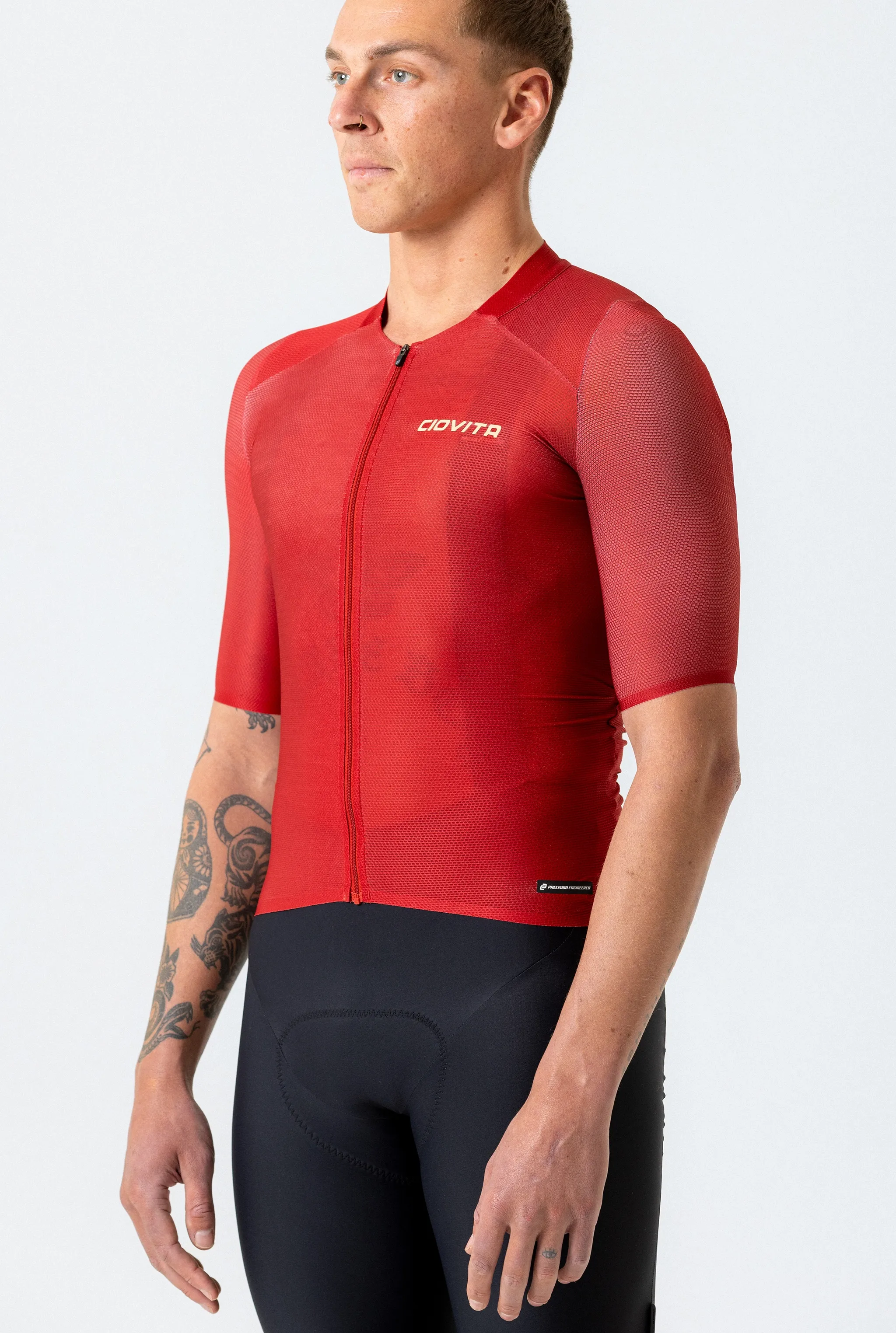Men's Apex H1 Pro Fit Jersey (Blood Orange)