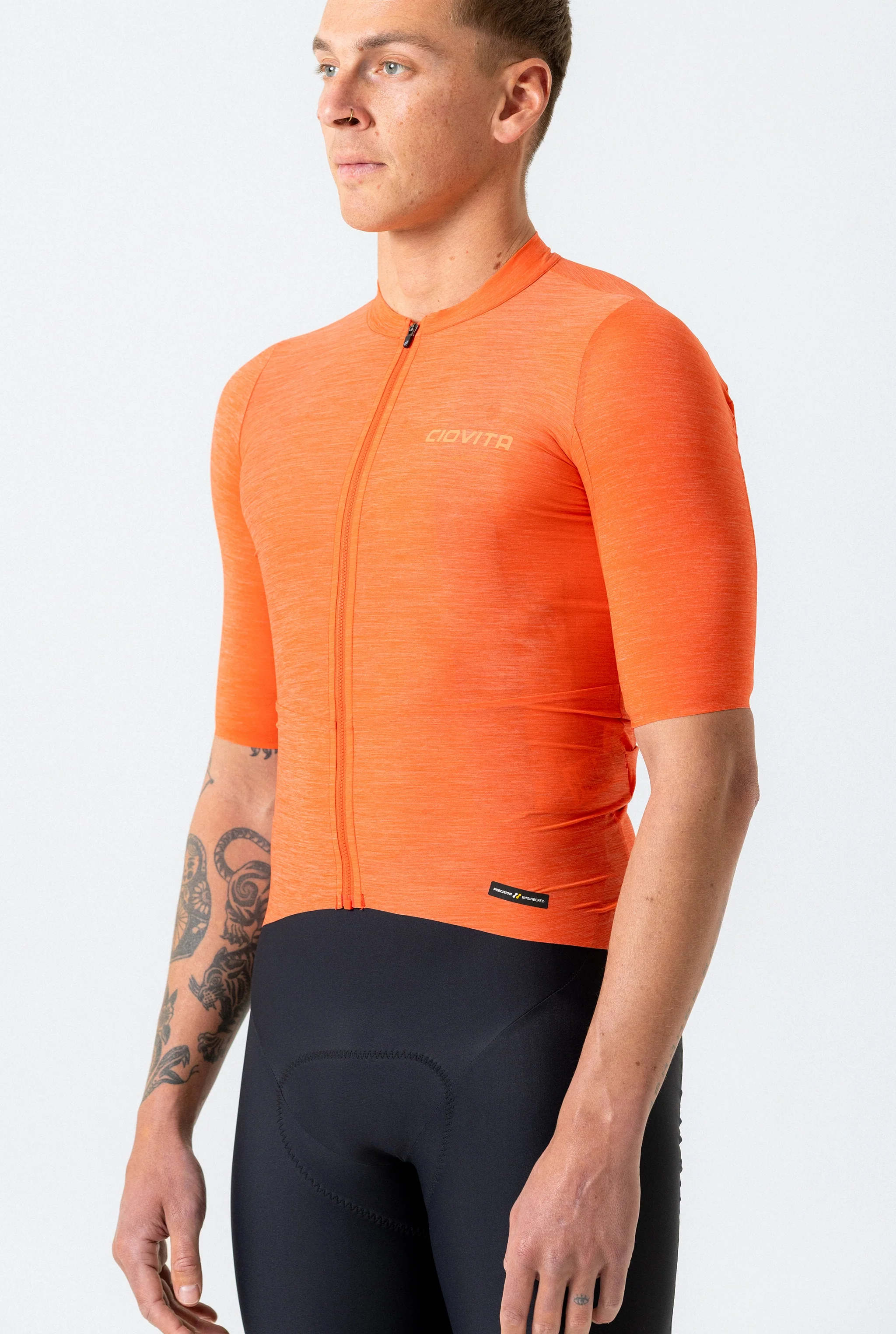 Men's Librio Race Fit Jersey (Tangerine)