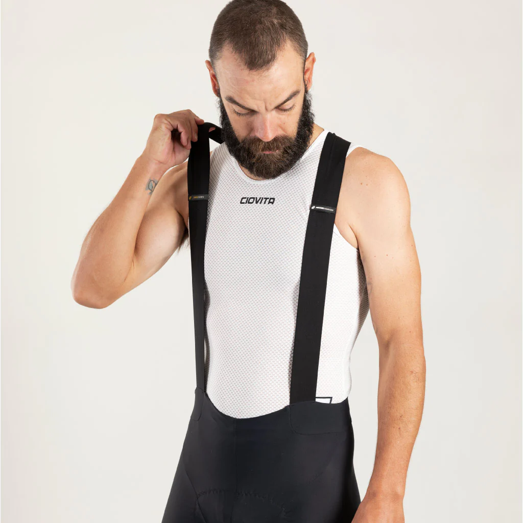 Men's Strato Undervest (2Pk White and Black)