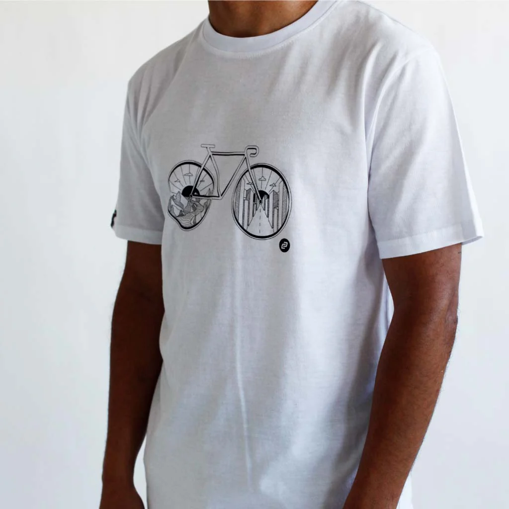 Men's White Concord Recycled T Shirt