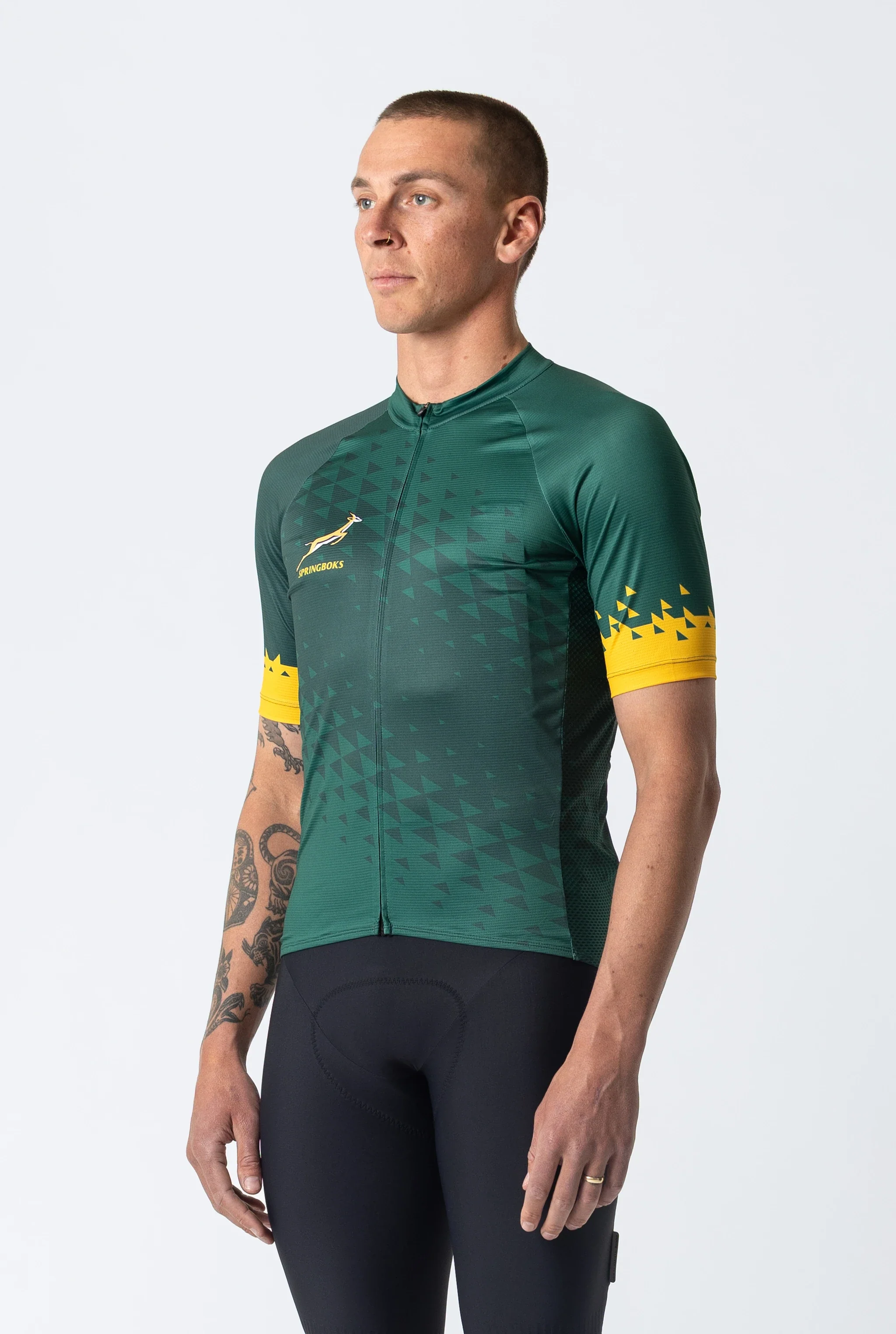 Men's Springboks Classic Fit Cycling Top