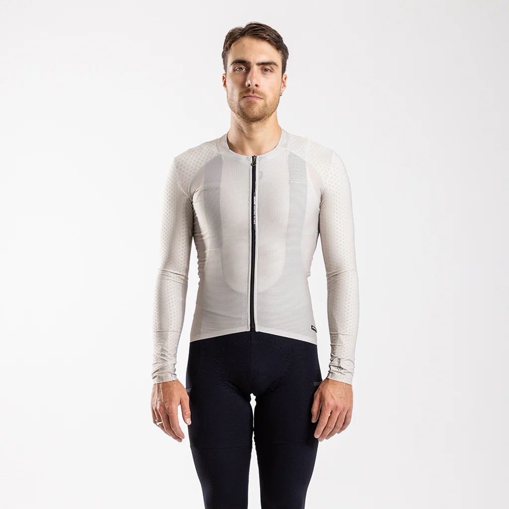 Men's Apex H1 Svelto Long Sleeve Jersey (Almond)