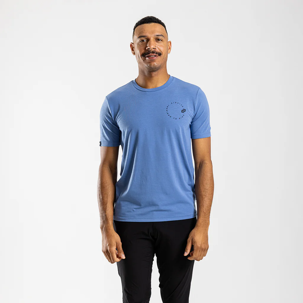 Men's Core Casual T Shirt (Elemental Blue)