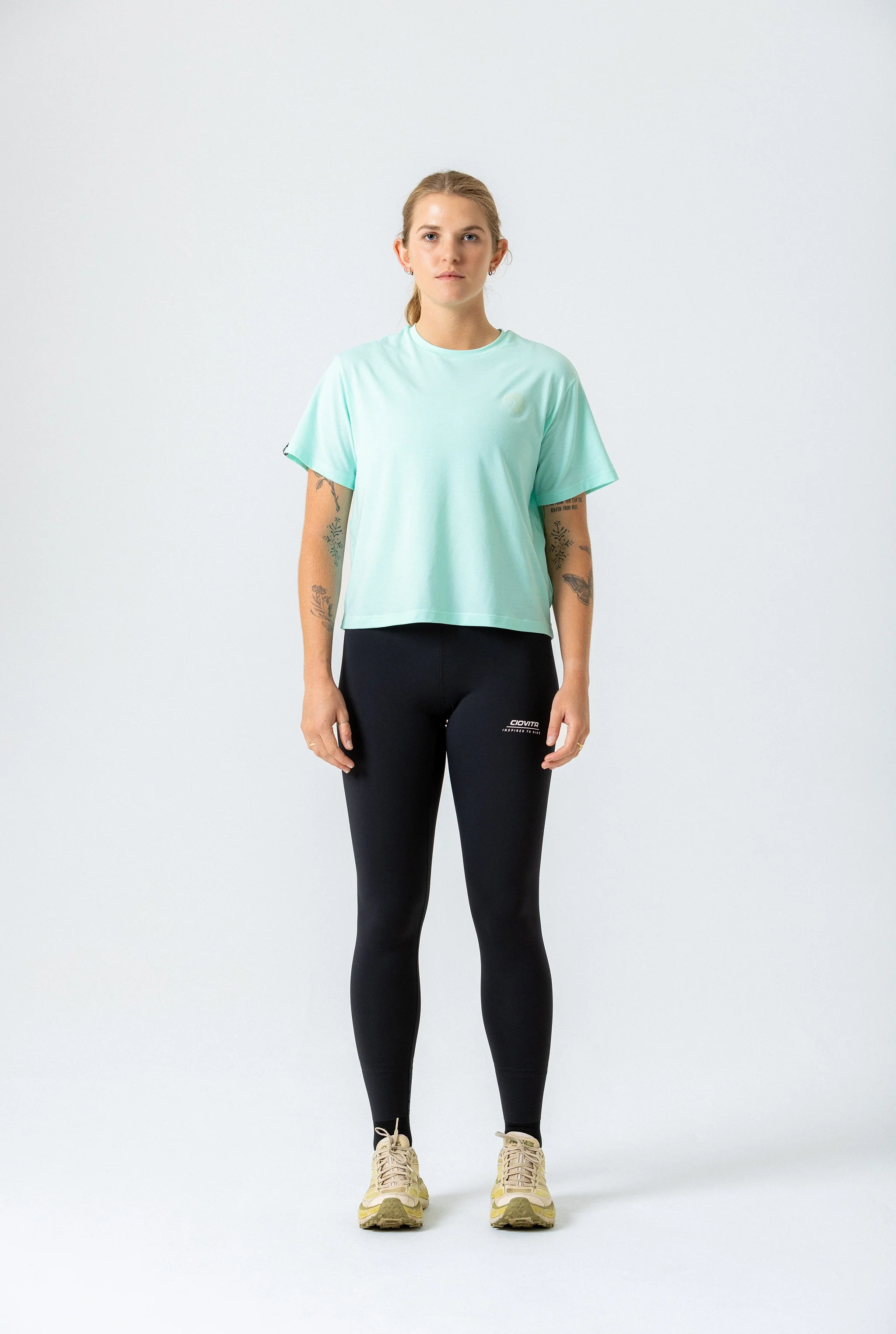 Women's Boxy Casual T Shirt (Mint)