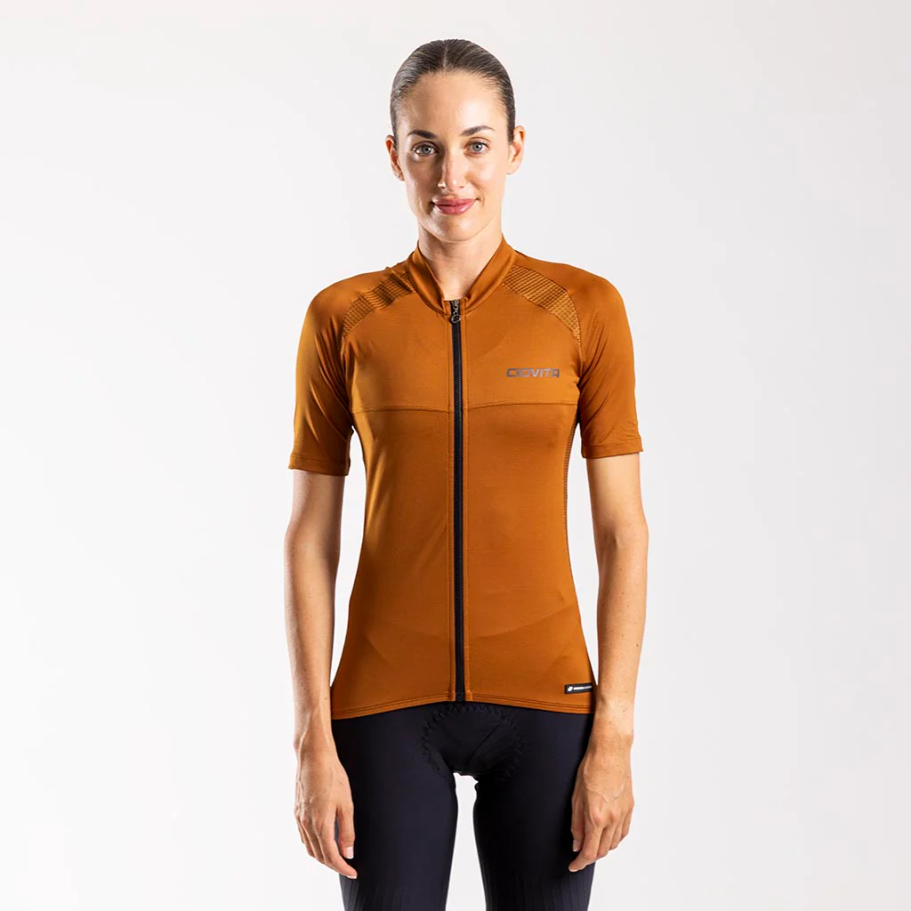 Women's Nucleo Sport Fit Jersey (Rust)