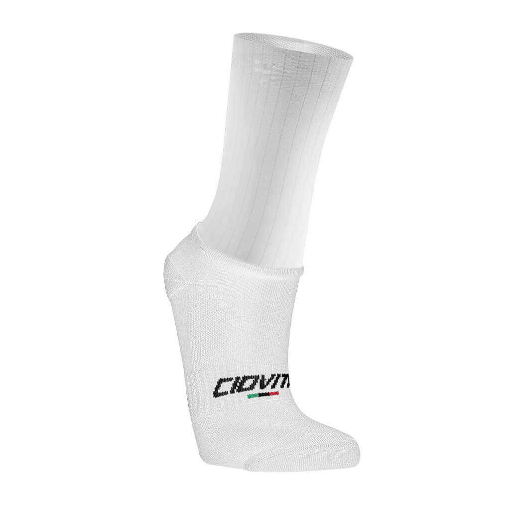 Velo Aero Reflective Socks (White)